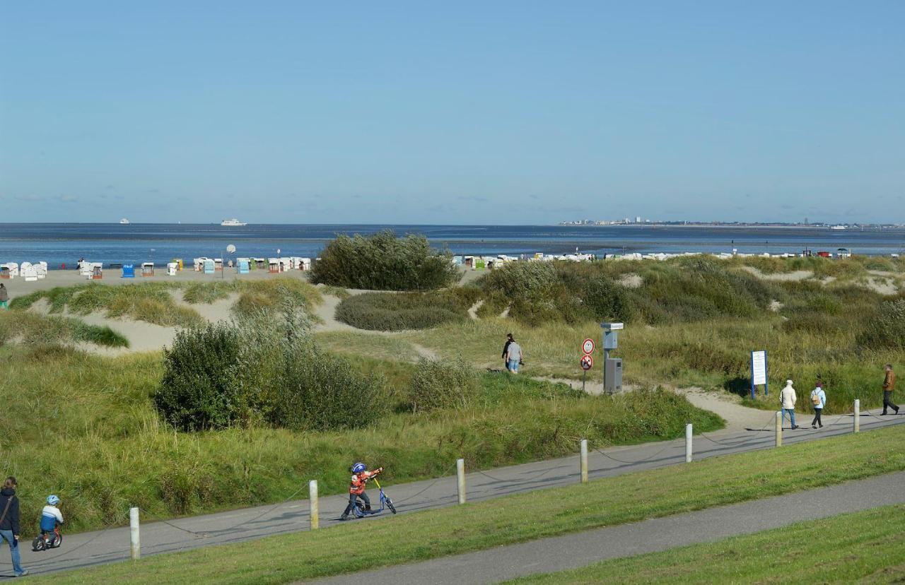 Ferienwohnung Residenz Am Sandstrand Norddeich Норден Экстерьер фото